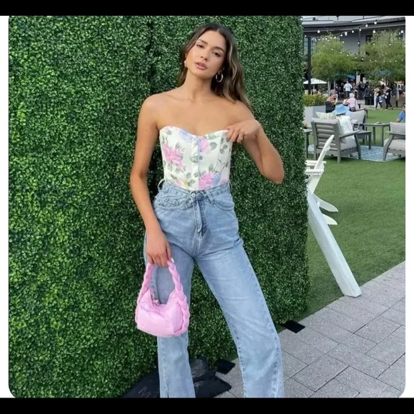 Zara floral corset - Picture 3 of 4